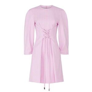 Tibi Chalky Drape Corset Dress Sz 2